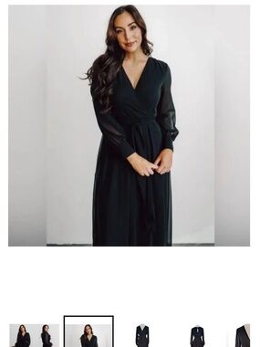 baltic born black sparkle dress Baltic Born Women's Patricia Sequin Short Dress - Black main image 0